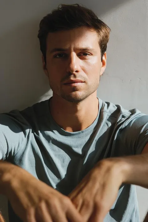 Luka L. ist ein männliches Sport Model mit braunen Augen und braunen Haaren aus Stuttgart